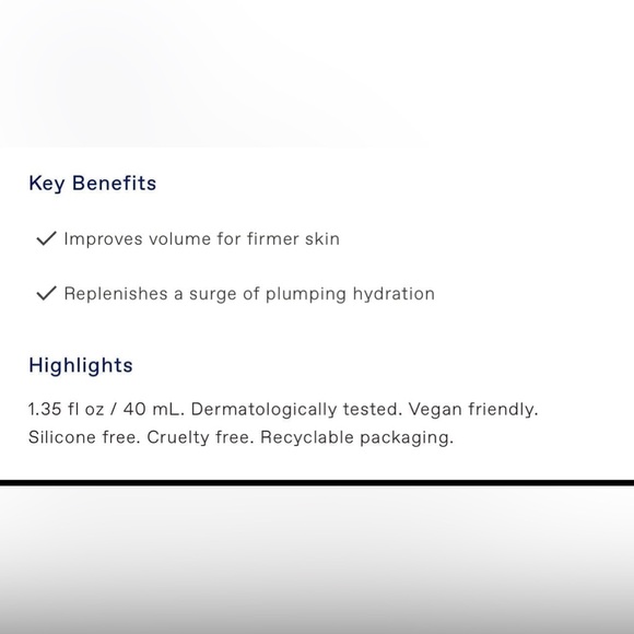 KORRES White Pine Volumizer Serum in Moisturizer 1.35 oz. Price is firm!🙏 - Picture 4 of 6